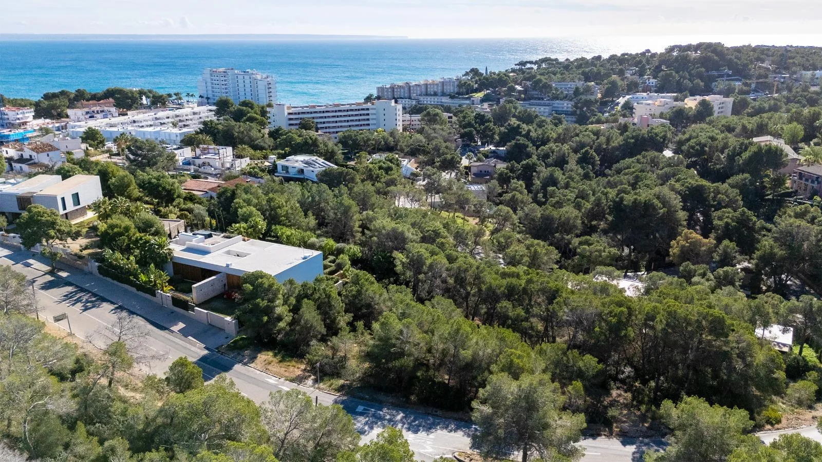 Immobilienangebot - Mallorca (Cala Vinyes) - Grundstücke - Exklusives Baugrundstück für freistehende Villa mit Meerblick in Cala Vinyes