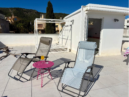Immobilienangebot -  Mallorca (San Agustin) - Alle - Exklusives Penthouse mit großzügiger Dachterrasse und Meerblick in San Agustín