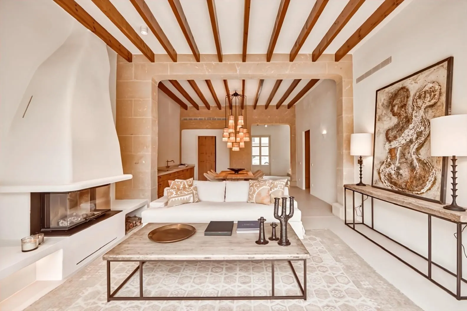 Immobilienangebot - Mallorca (Felanitx) - Alle - Exklusives Stadthaus mit Pool und privatem Oasis-Garten im Herzen von Felanitx
